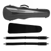 Carbon Fiber Violin Case- Silvery Grey